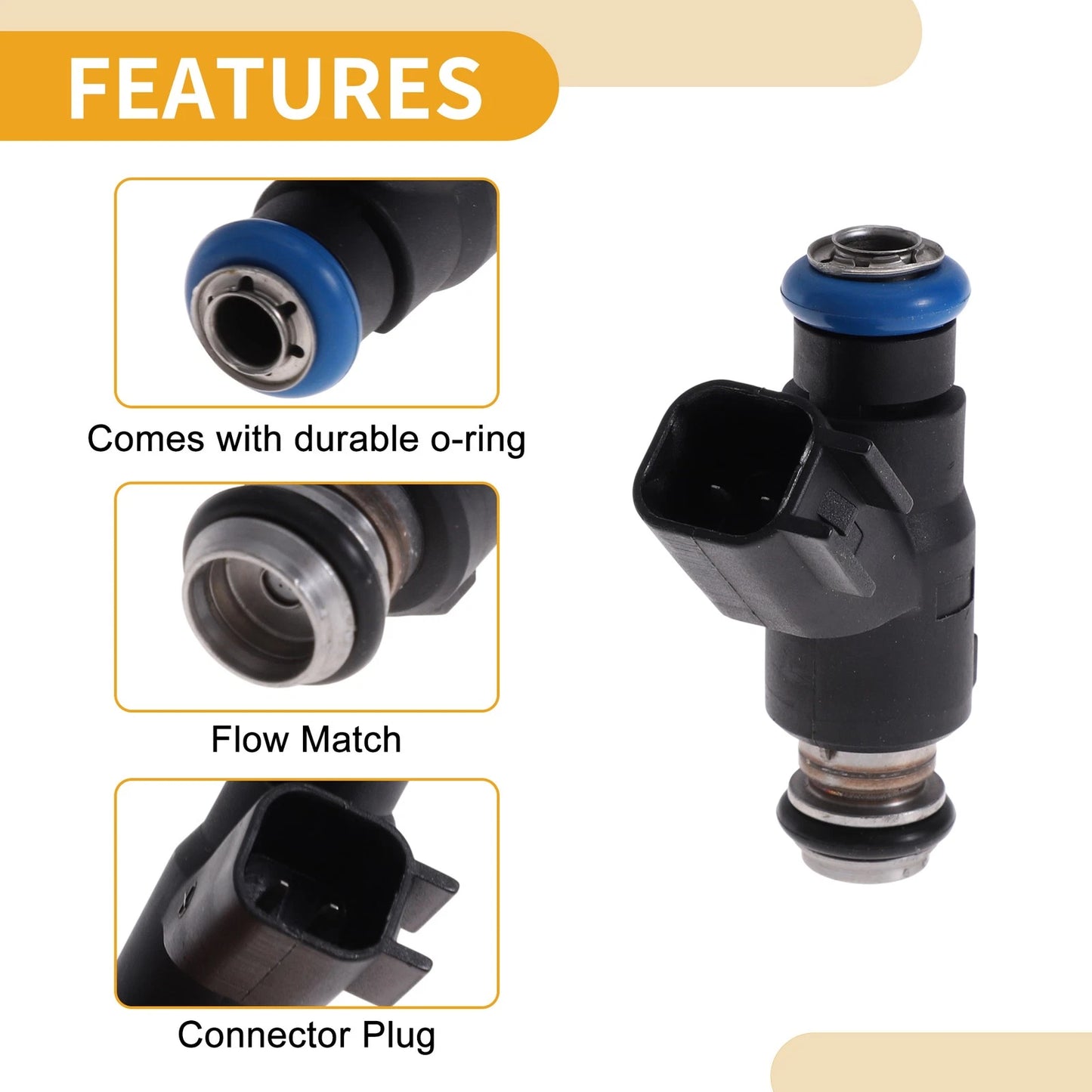 1 Pcs Fuel Injector No.35310-3C300 for Hyundai Genesis 3.8 (2010–2016)