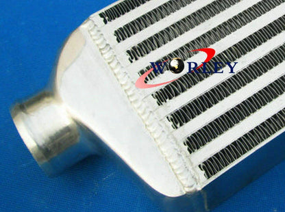 Aluminum Turbo Intercooler 280 x 130 x 50 mm 2.2" Inlet/Outlet for Car Model