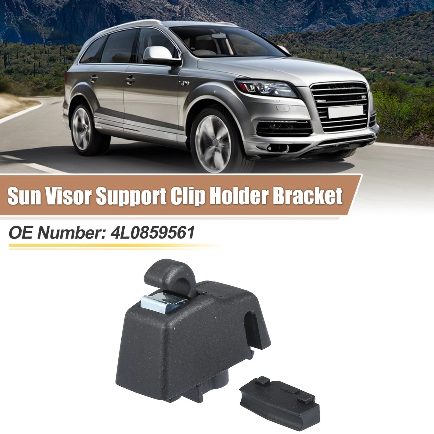 Sun Visor Support Clip No. 4L0859561 for Volkswagen Touareg (2004–2010)