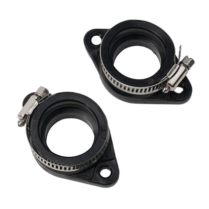 Manifold Boot / 28mm 30mm 2x / ATV Adapter Black Carb Flange for ATV Intake