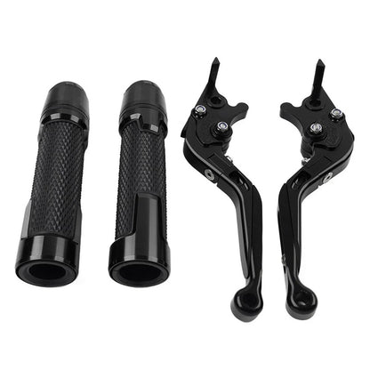 Folding Extendable Brake Clutch Levers & Handlebar Grips for BMW R1200GS (2004-2012)