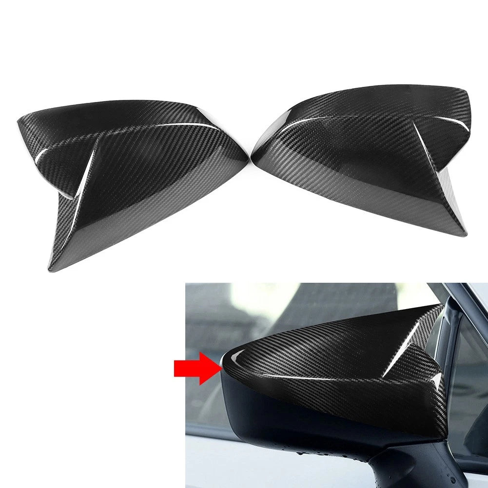 Carbon Fiber Rearview Mirror Cover for Toyota 86, Subaru BRZ, Scion FR-S (2012–2020)