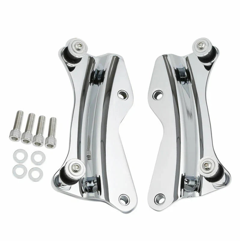 Sissy Bar Backrest Stealth Rack Dock Hardware for Harley Touring (2014-2024)