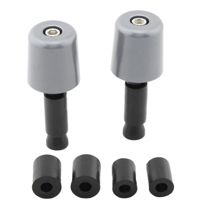 Handlebar Grips for Universal Motorcycle (1.5 in/38.1mm) - Grey