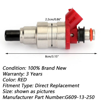 Fuel Injector G609-13-250 for Mazda B2600 MPV (1986–1993)