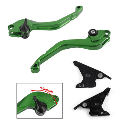 Adjustable Brake Clutch Levers for Ducati Hypermotard 1100/SP (2007–2011) Black