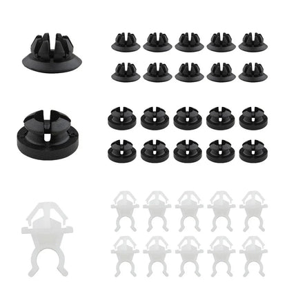 30 Pcs Hood Support Clips for Honda Accord, Odyssey, Prelude (2003-2007)