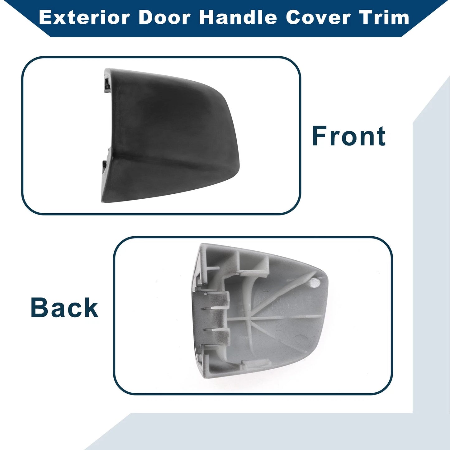 Exterior Door Handle Cover Trim for Audi A6 (2012–2018)