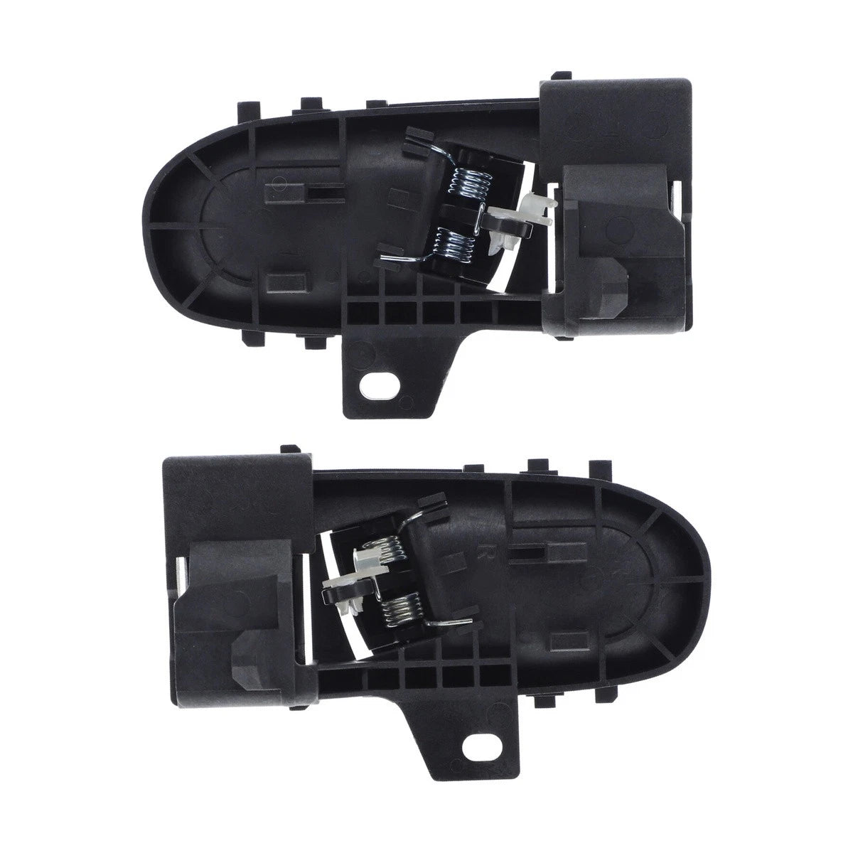 Set of 2 Inner Door Handles for Holden Barina (1991–1999) Black