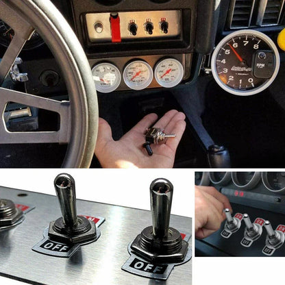 Rocker Switch Toggle Garden Outdoor Weatherproof Metal+Plastic for Equipment
