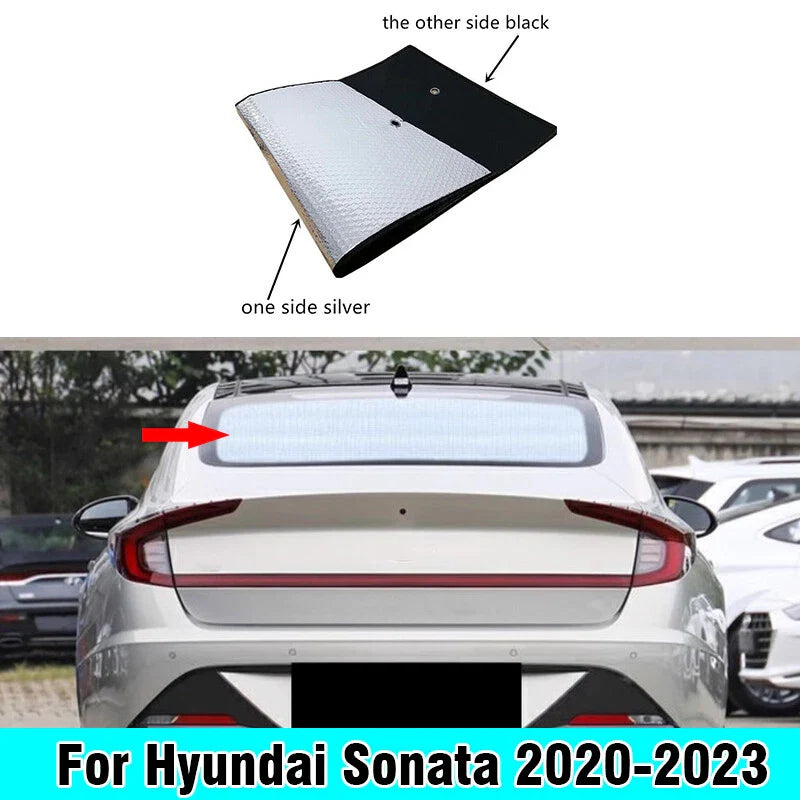 Rear Windshield Privacy Sunshade Cover for Hyundai Sonata (2020–2023)