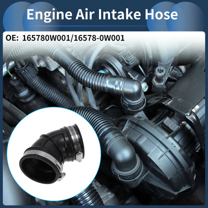 Engine Air Intake Hose for Nissan Pathfinder (1996–2000) No. 16578-0W001 Rubber Clamp
