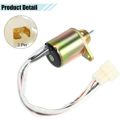 Fuel Shut Off Solenoid Valve for Yanmar 4TNV94L-SFN (No Year Specified)