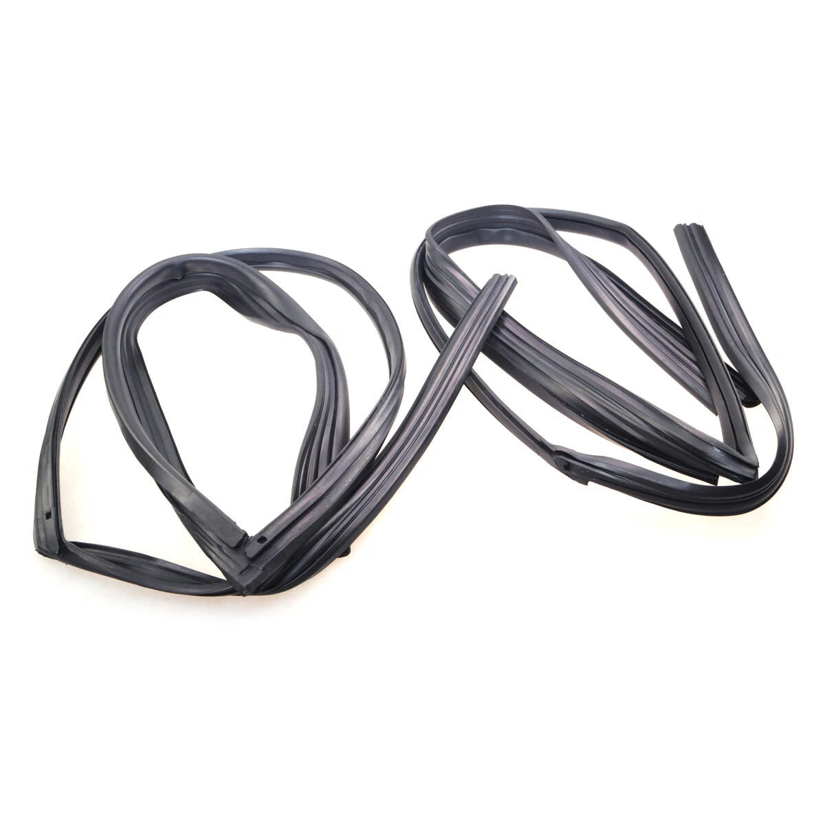 Front Door Glass Run Channel Set for Honda Civic Coupe EG4-EJ2 1991-1995