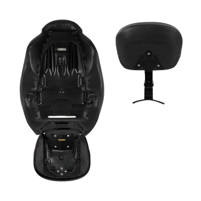 Low-Profile Driver Seats Backrest for Harley Touring (2009-2023)
