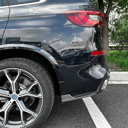 Rear Bumper Side Corner Winglet Splitter Spats for BMW X5 (2018–2023)