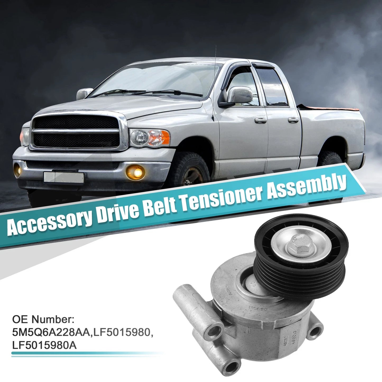 Belt Tensioner Assembly for Ford C-Max (2010–2019) LF5015980 LF5015980A