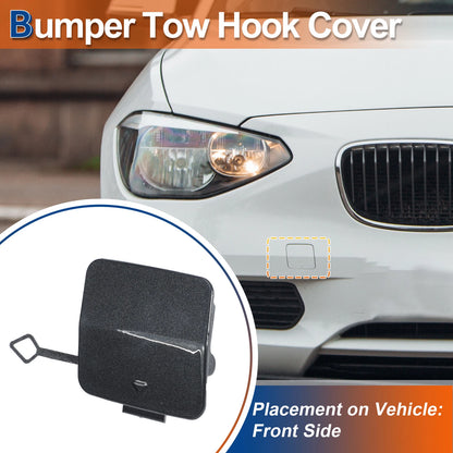 Front Tow Hook Cover for BMW 1 Series F20 (2012–2019) No. 51117292947 Mineral Grey