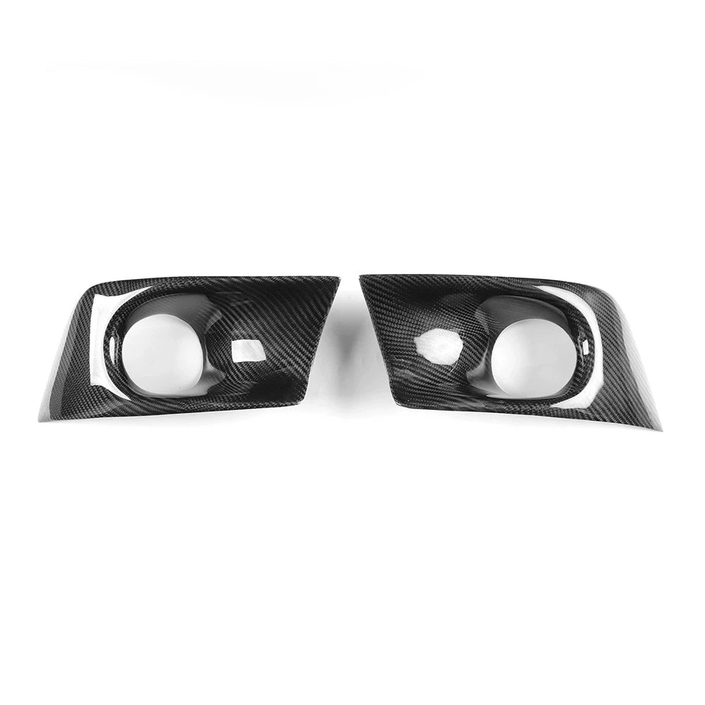 Carbon Fiber Front Fog Light Frame Cover for Subaru Legacy Sedan (2010–2012)