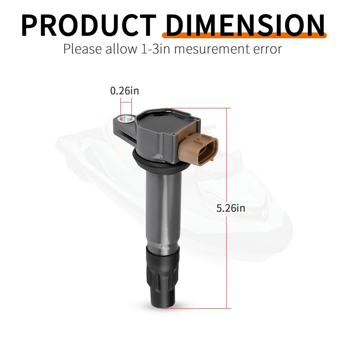 3 Pack Ignition Coil for Sea-Doo Spark 2up 3up 900 ACE (2014–2021)