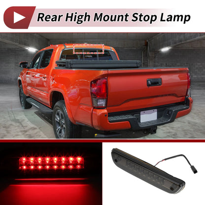 Black LED Third Brake Light for Toyota Tacoma (2005–2015) No. 8157004030