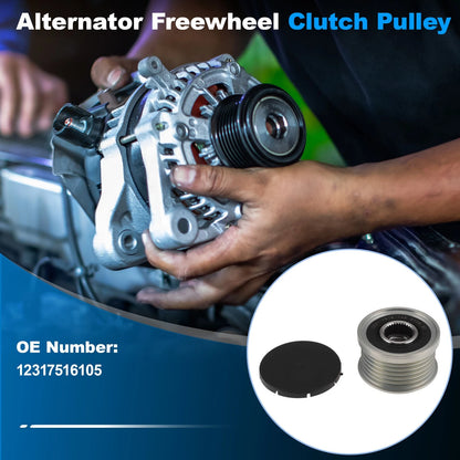 Alternator Freewheel Clutch Pulley 12317516105 for BMW 530i L6 (2006–2007)