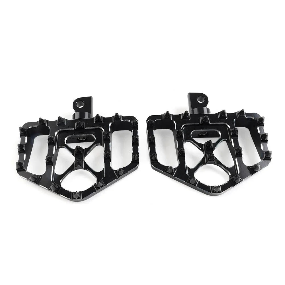 Wide Red Foot Pegs for Harley Touring Sportster Softail Dyna