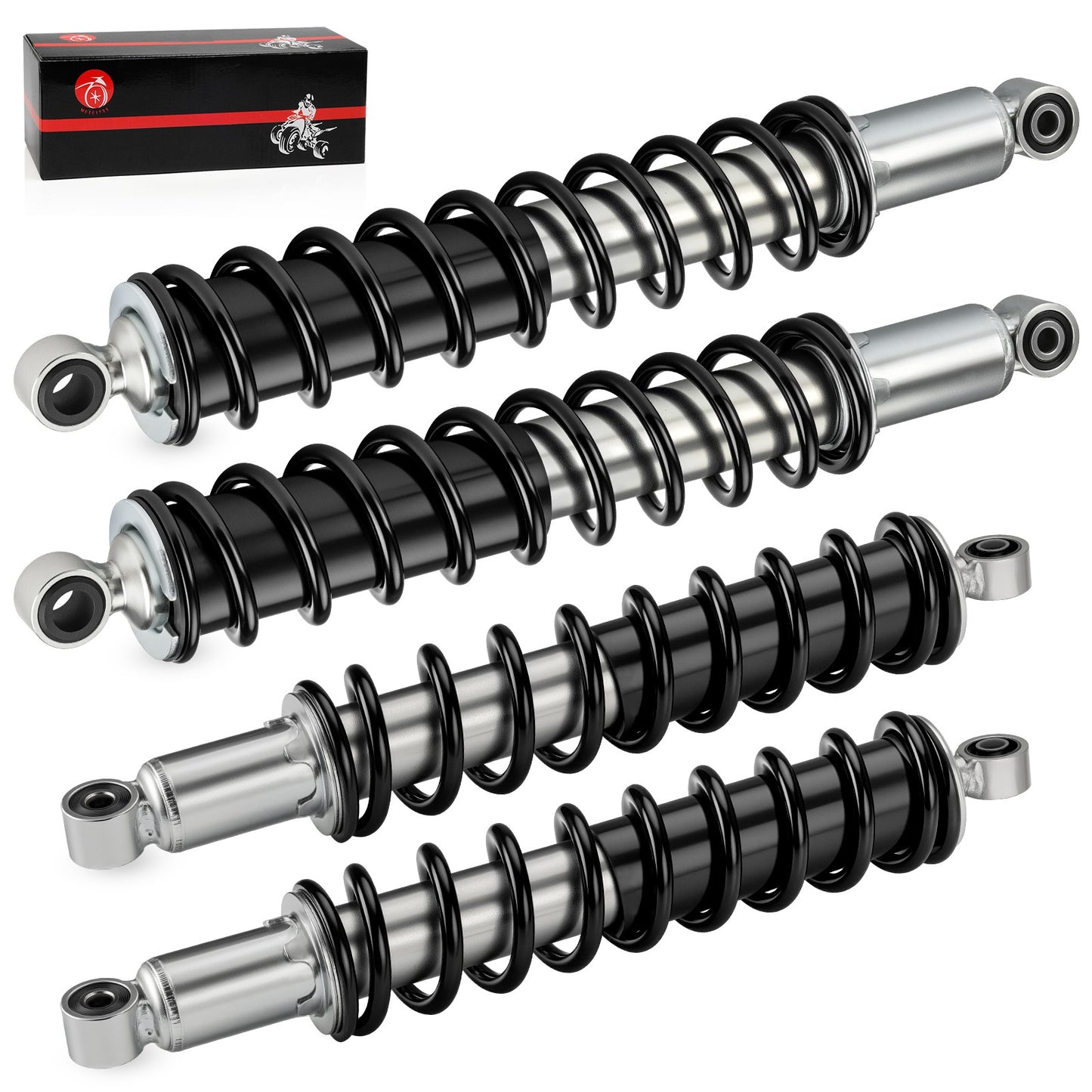4X Heavy Duty Shock Absorbers for Honda Rubicon 500 TRX500 (2001–2014)