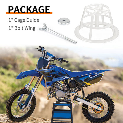 Air Filter Cage Guide & Bolt for Yamaha YZ85 (2002–2024)