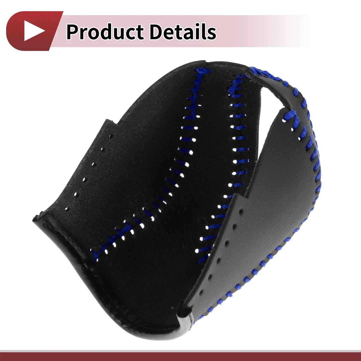 1Pc Gear Shift Knob Cover for Volkswagen Taos (2022–2023) Black Blue