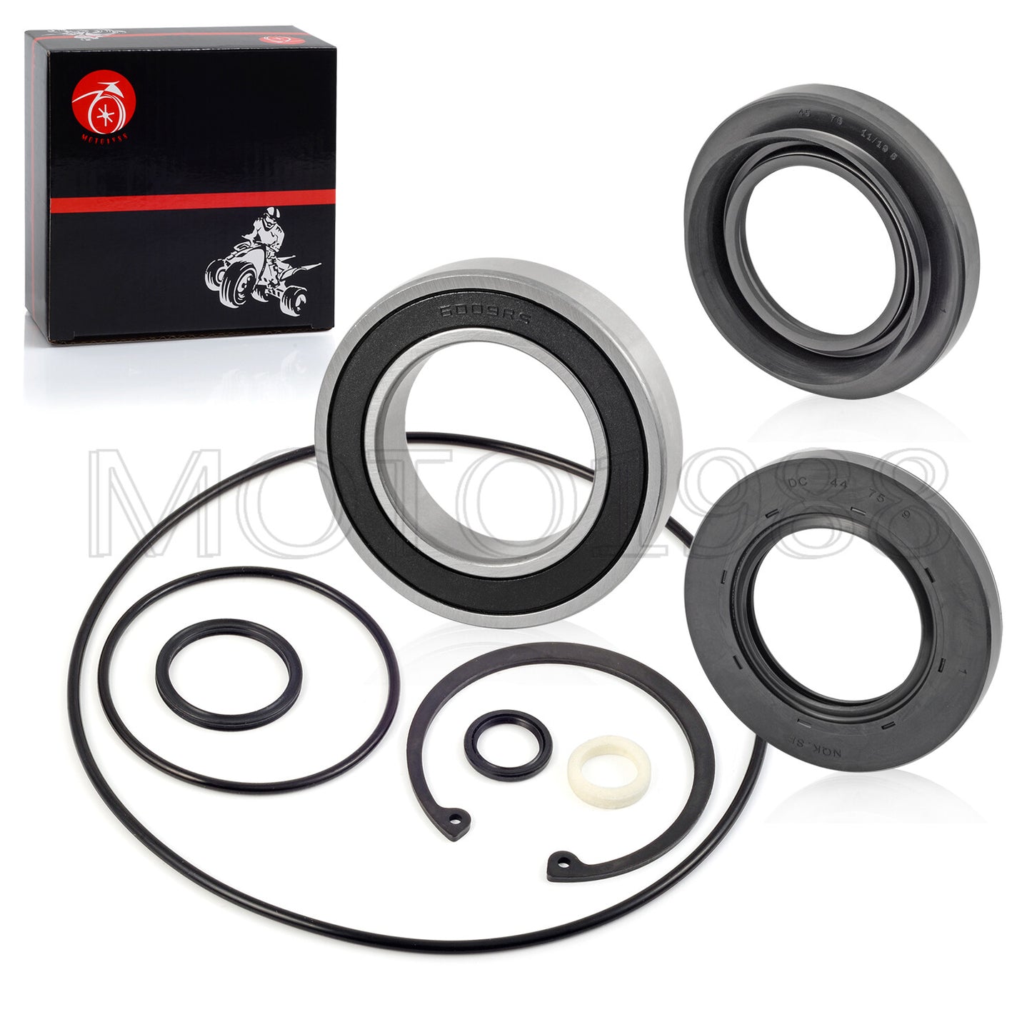 Rear Brake Drum Seal Bearing Kit for Honda Rancher 420 TRX420 (2007–2013)