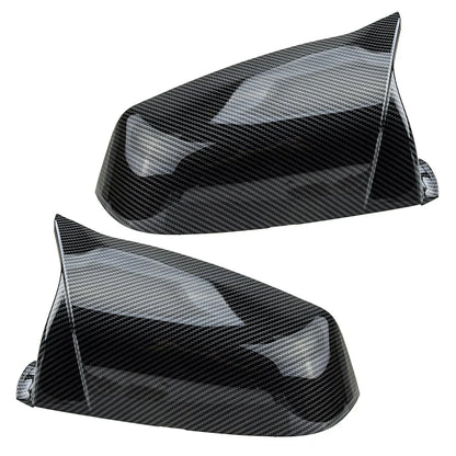 2 x Mirror Caps for BMW E60 E61 F10 F11 F01 F02 (2007-2017)