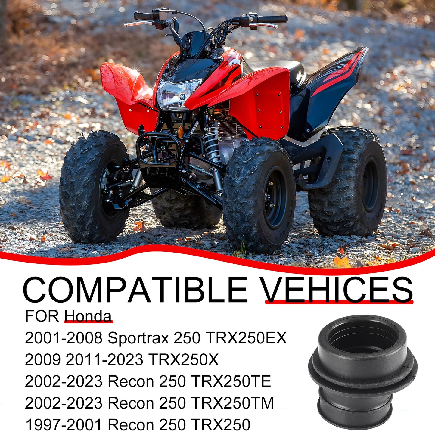 Carburetor Boot for Honda TRX250X (2009–2023)