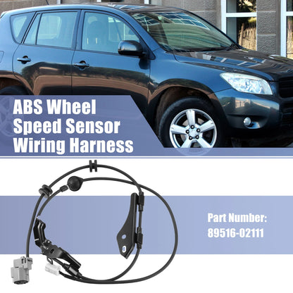 ABS Wheel Speed Sensor Wiring Harness for Toyota Prius (2010–2015) 89516-02111