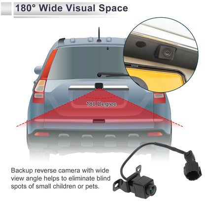 Rear View Camera for Hyundai Veloster (2012–2019) 120-180 Degree