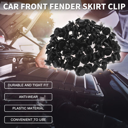 Set of 50 Front Fender Skirt Clips for Honda CR-V (1997–2020) & CR-Z (2011–2016)