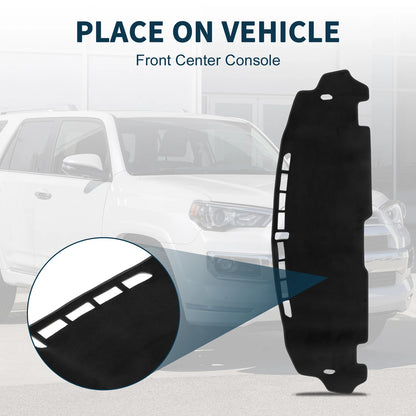 Set of 1 Dashboard Dash Cover Mat for Honda N-BOX/N-BOX Custom (JF5/JF6) Black
