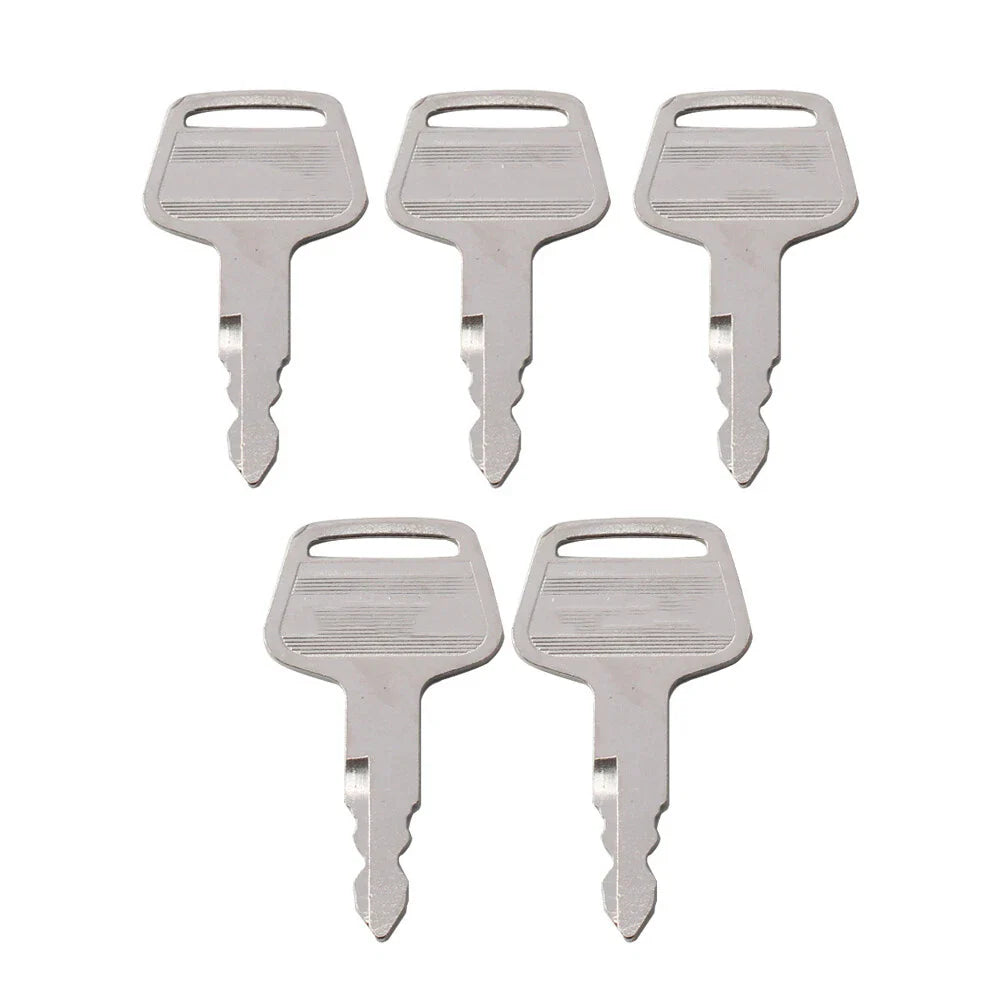 5 x KV02 Heavy Equipment Ignition Keys for Kato Excavator Models (HD)
