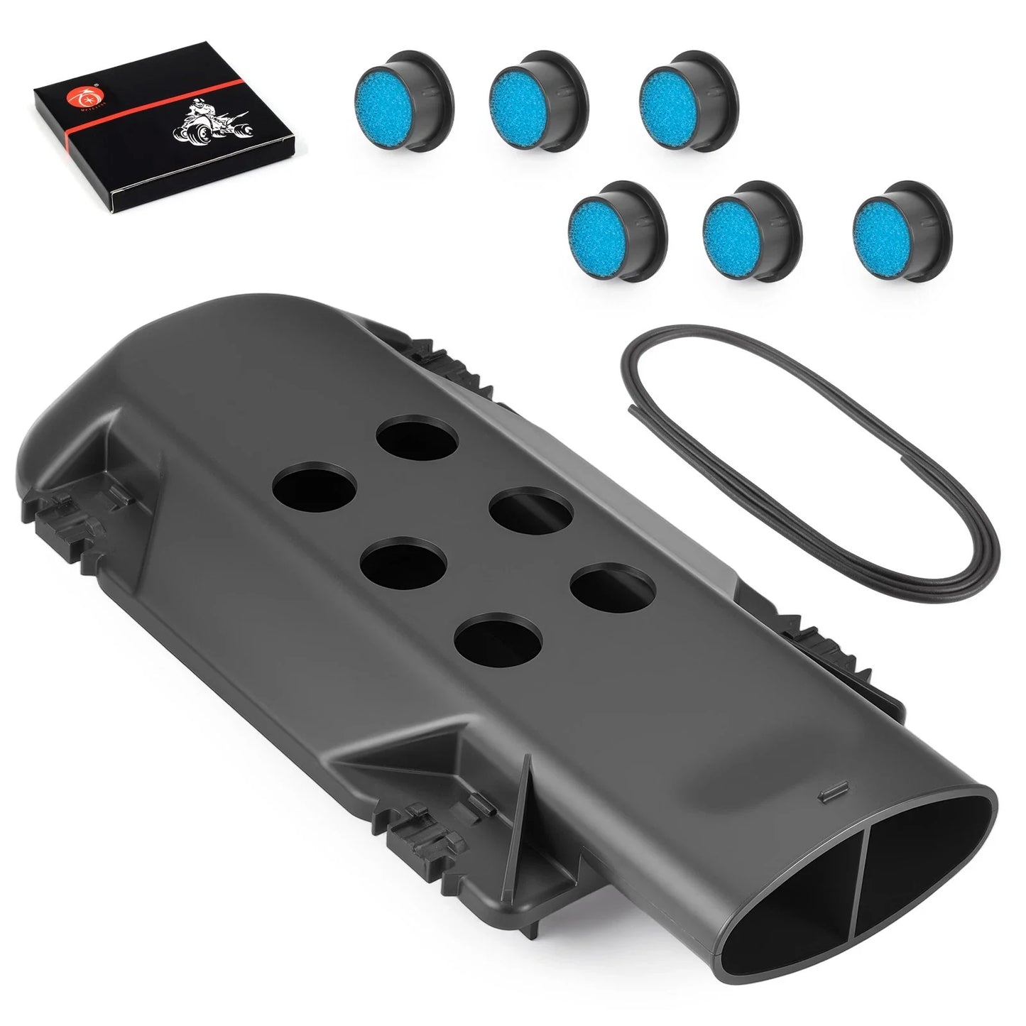 Air Box Cover & High Flow 1 Air Filter Vents for Yamaha Banshee (1987–2006)