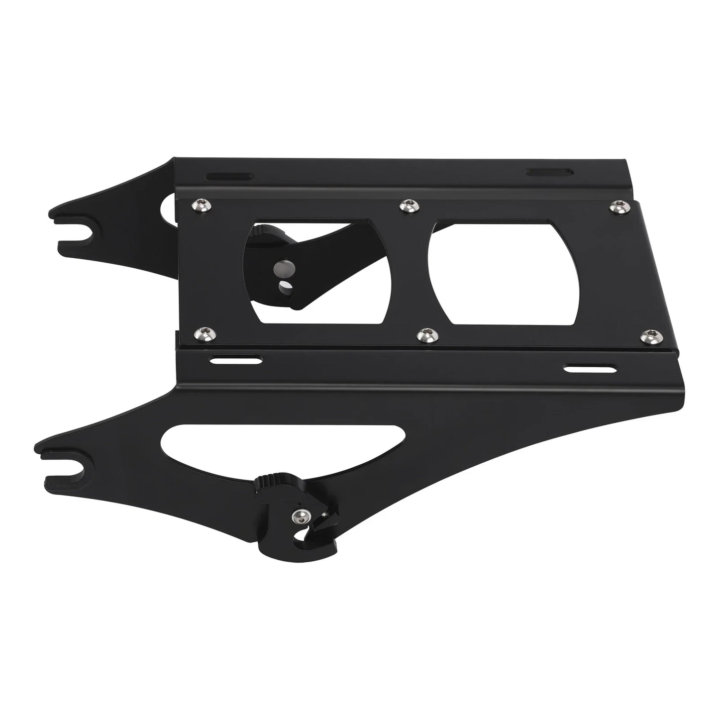 Black Detachable Luggage Rack for Harley Tour Road Glide King (2014-2025)