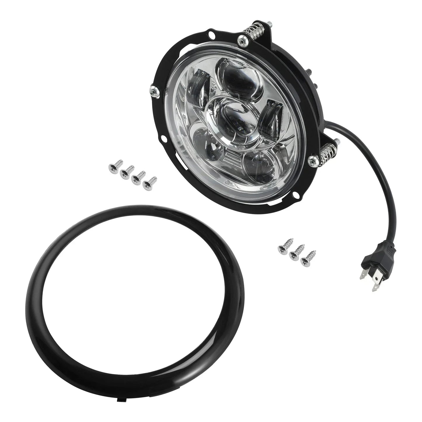5.75'' LED Headlight & Mount Bracket for Harley Low Rider (2022-2025)