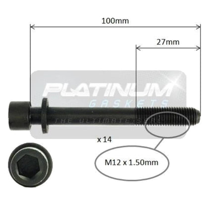 Engine Cylinder Head Bolt Set for Nissan Patrol GU (2001–2010)