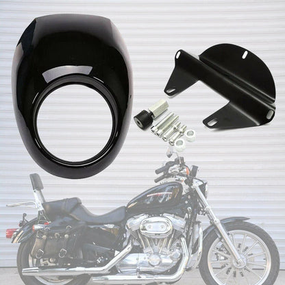 Motorcycle Headlight Fairing Cover ABS Visor Cowl for Harley AU