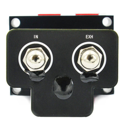 12V 200PSI Air Suspension Manifold Double Solenoid Valve Set for Car (N/A)