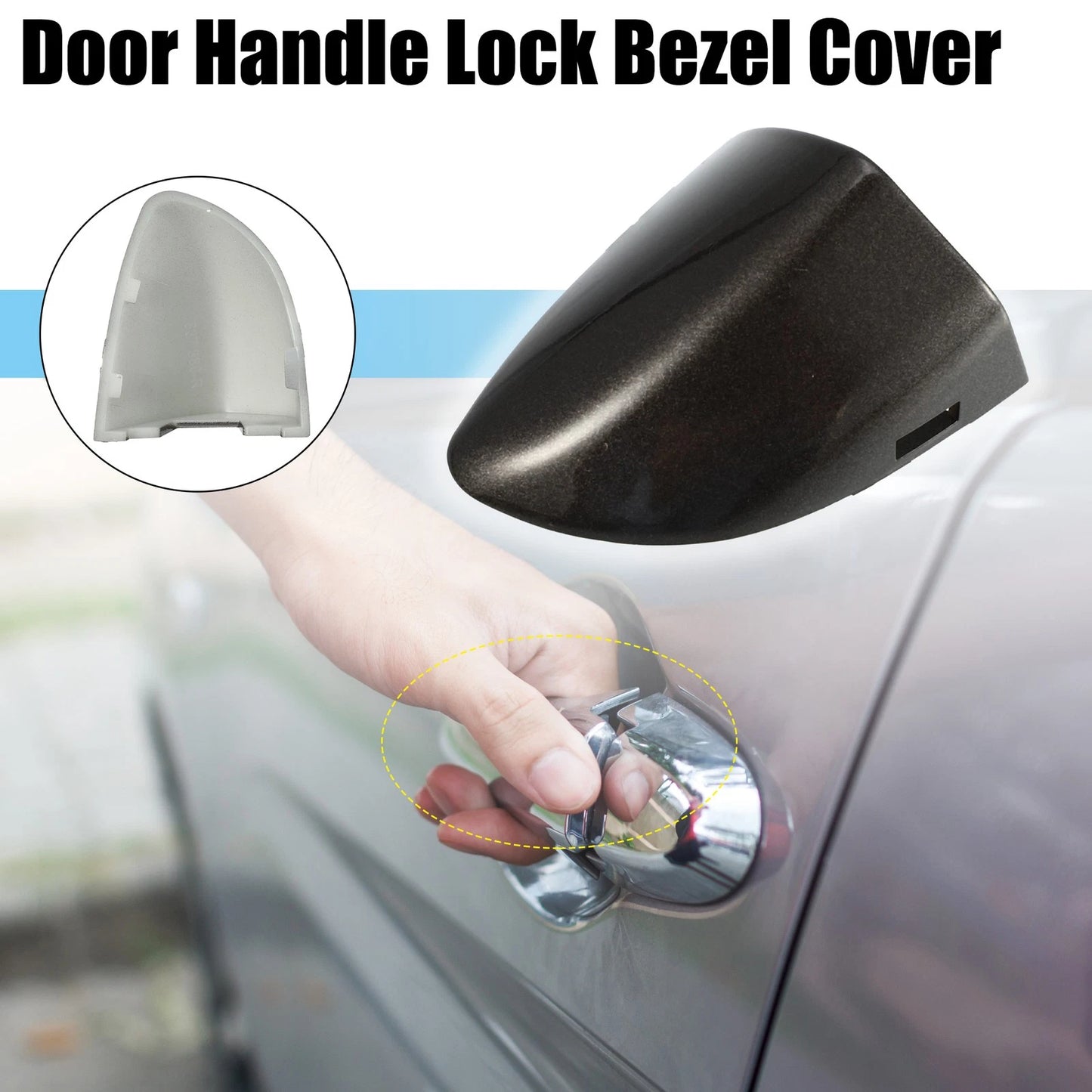 Front Right Door Handle Cover for VW Passat (Deep Brown) (2012–2019)