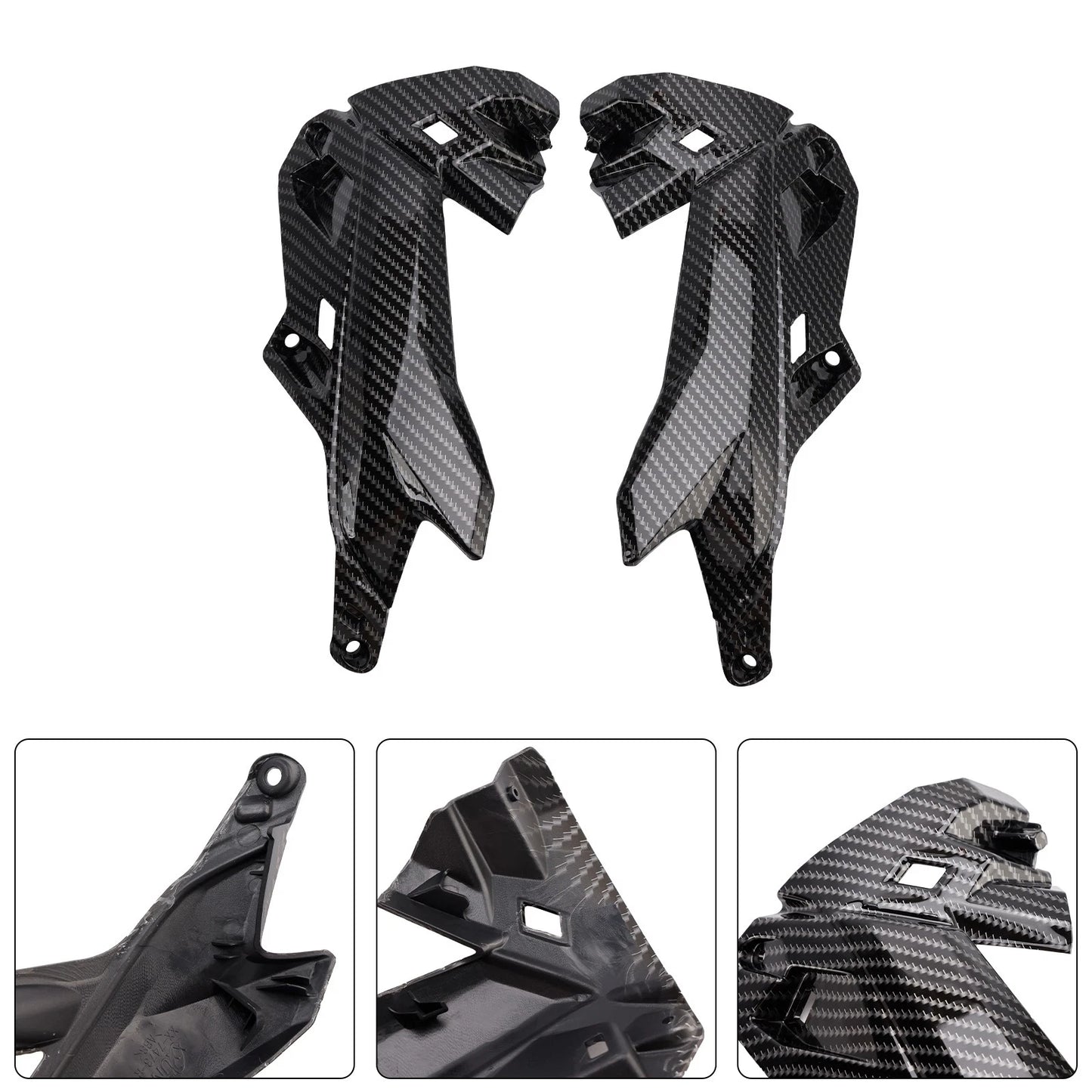 Headlight Side Panel Fairing for Honda ADV 350 (2022–2025) Carbon