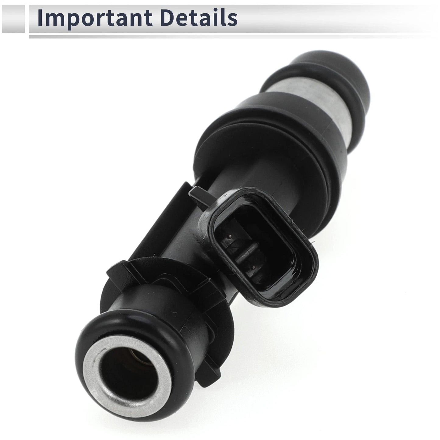 Fuel Injector No. 96334808 for Suzuki Reno 2.0L (2005–2008) 1 Pc Black