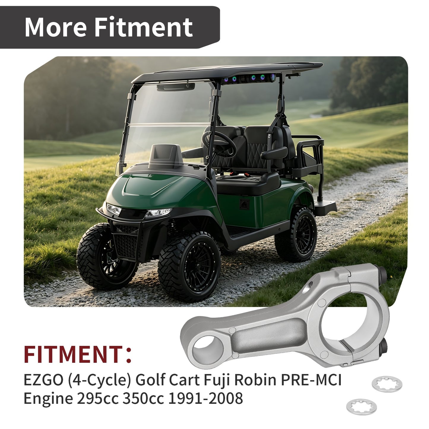 Connecting Rod for EZGO Golf Cart Fuji Robin Engine (1991–2008)