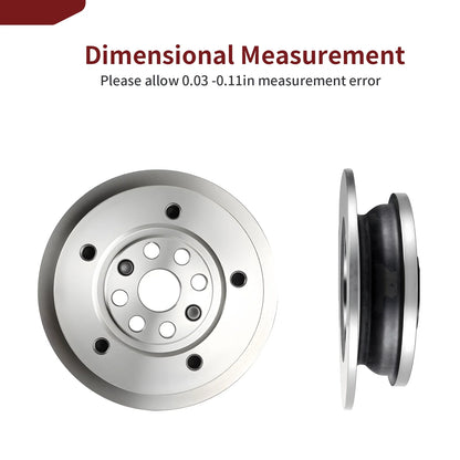 Rear Wheel Hub for John Deere Gator HPX 615E 815E Trail TX Turf (2009–2013)
