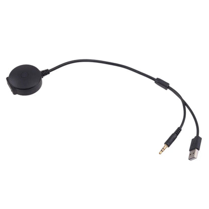 USB Cable & 3.5mm AUX Bluetooth Music Adapter for BMW Mini Cooper